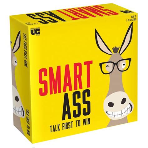 smart ass card game|University Games Smart Ass Party Game .